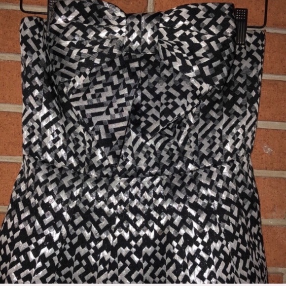 🖤ANTHROPOLOGIE🖤EVA FRANCO STRAPLESS BOW DRESS🖤 - Picture 6 of 8